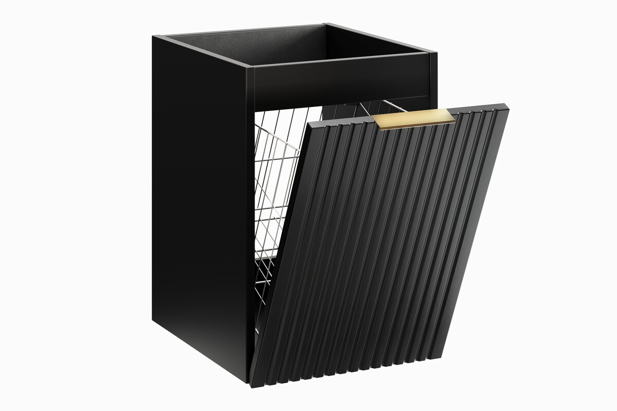 Comad Adel Black skrinka 40x46x57 cm bočné závesné čierna ADEL BLACK 81-40-1DK