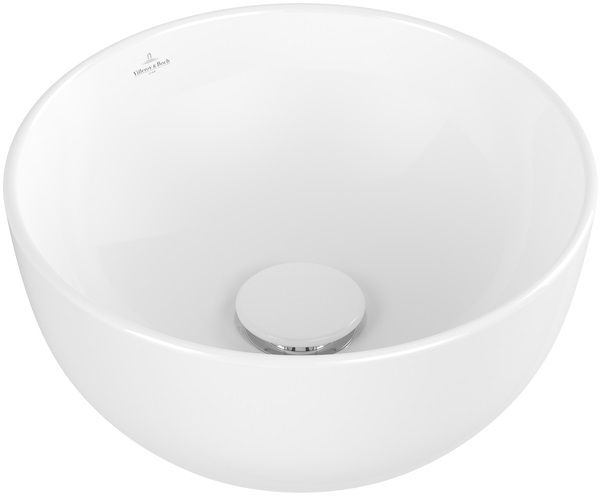 Villeroy & Boch Artis umývadlo 32.5x32.5 cm okrúhly pultové umývadlo biela 438932RW