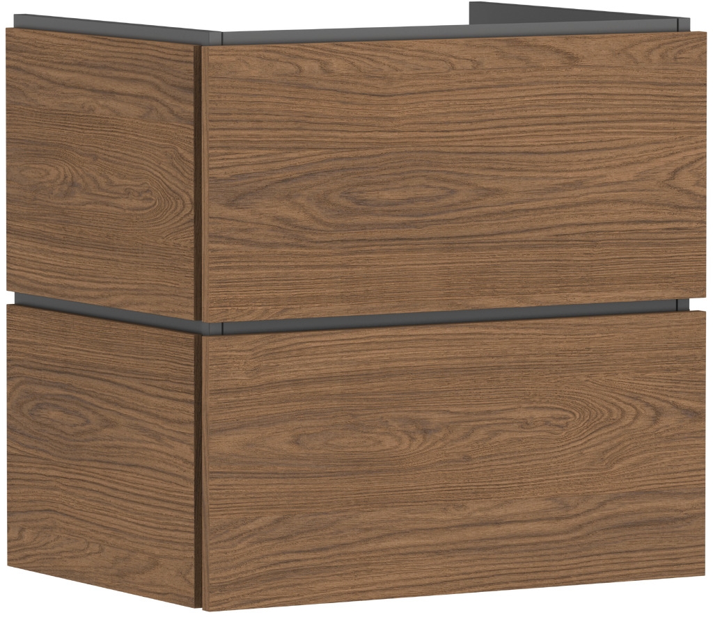 Hansgrohe Xilesa E skrinka 63x47x62 cm závesná kúpeľňová skrinka pod umývadlo dub 54294550