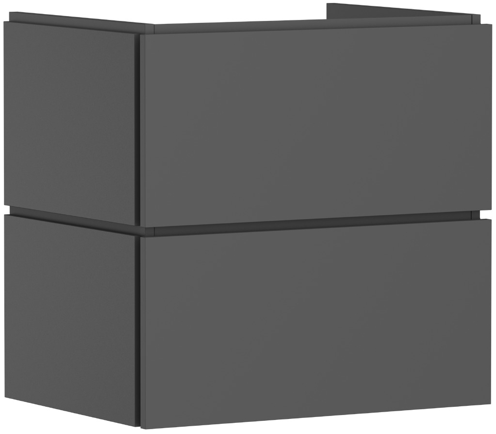 Hansgrohe Xilesa E skrinka 63x47x62 cm závesná kúpeľňová skrinka pod umývadlo sivá 54294760