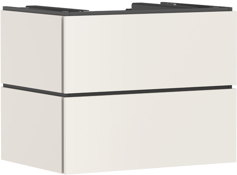 Hansgrohe Xilesa E skrinka 78x55x62 cm závesná kúpeľňová skrinka pod umývadlo piesková 54299780