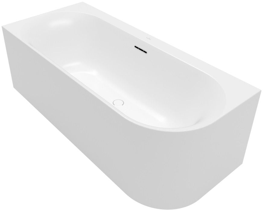 Villeroy & Boch Loop & Friends rohová vaňa 170x75 cm oválne biela UBA170LOF9CL00V-RW