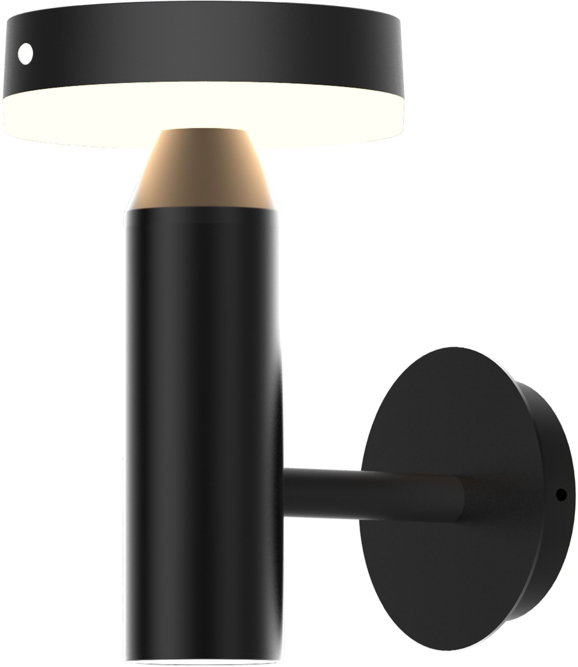 Goldlux Gwinea vonkajšie nástenné svietidlo 1x4.5 W čierna 329783