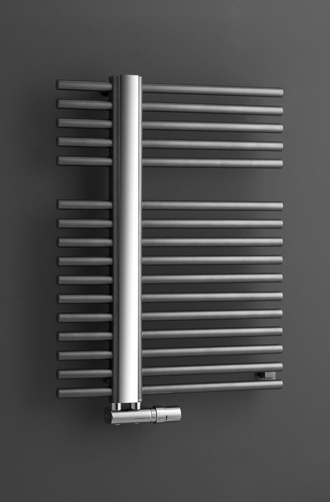 P.M.H. Kronos kúpeľňový radiátor 80x60 cm čierna KR1BL