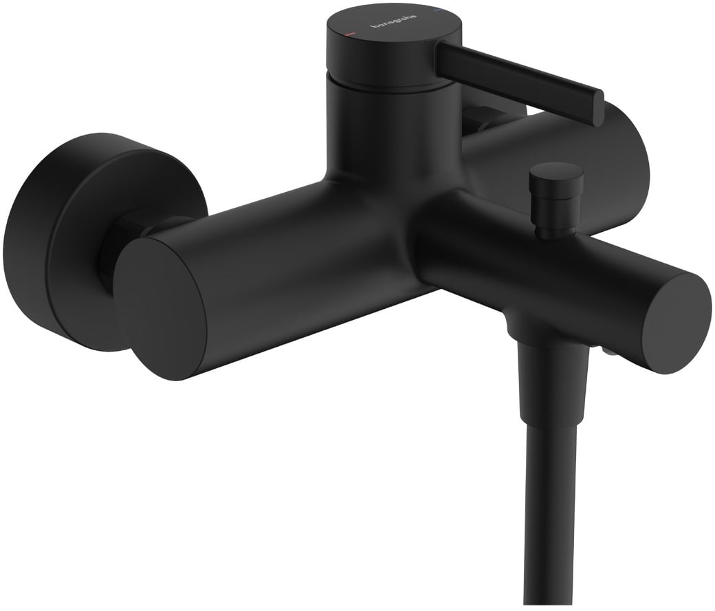 Hansgrohe Zesis S vaňová/sprchová batéria nástenná čierna 74420670