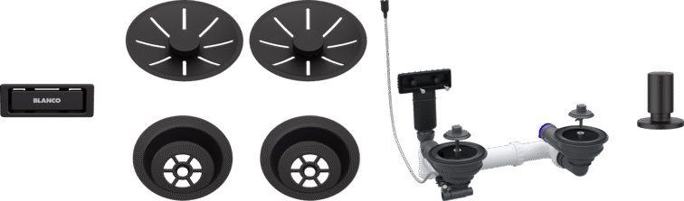 Blanco prepadová a odtoková armatúra 207442