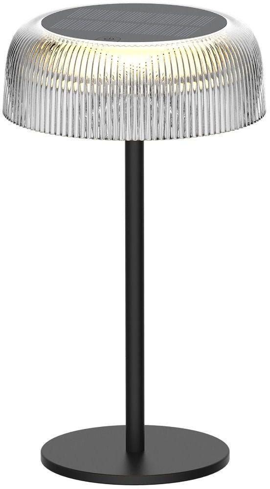 Zuma Line Bluet solárna stolová lampa 1x2.5 W čierna DT33111