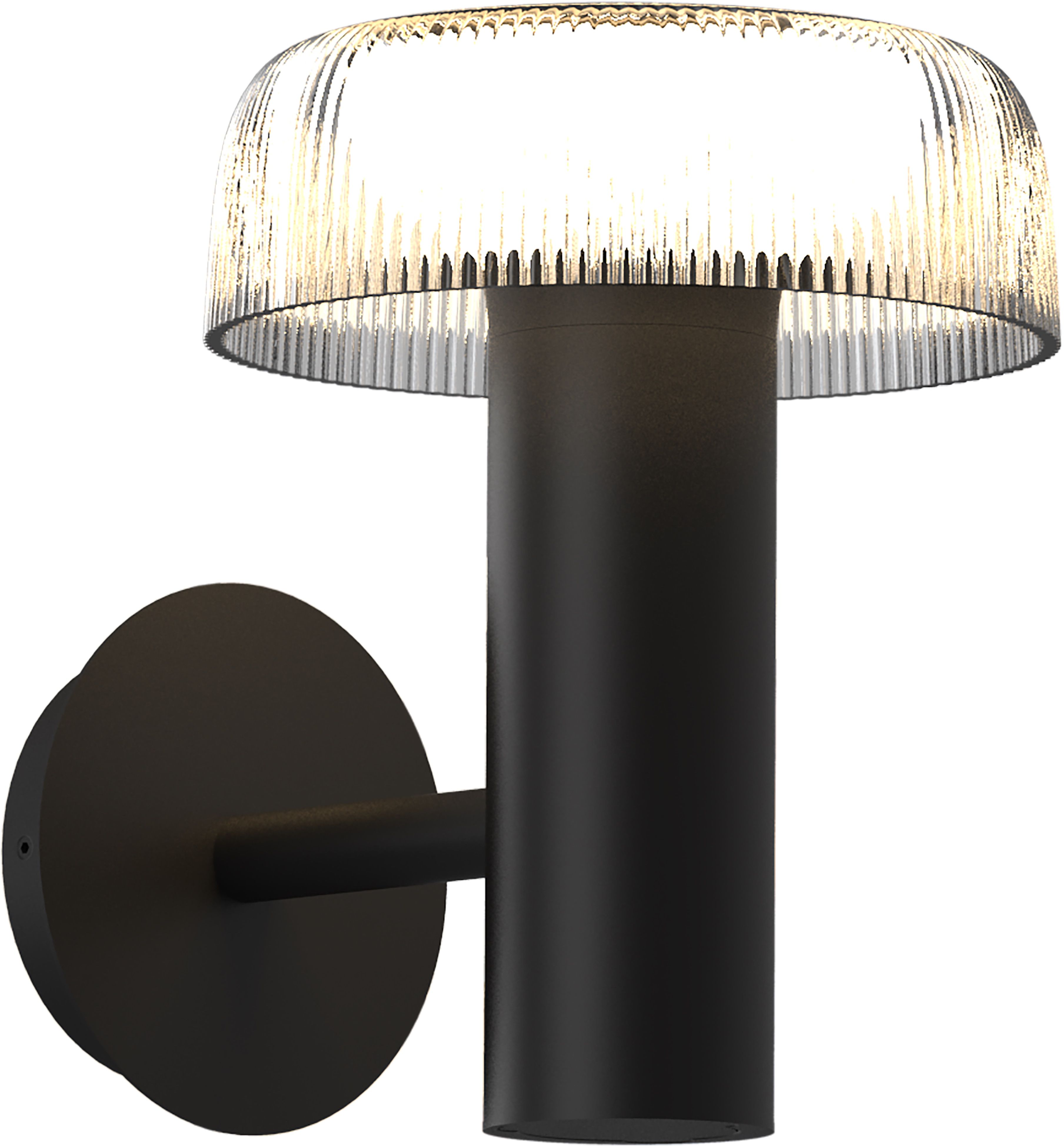 Zuma Line Bluet nástenná lampa 1x2.5 W čierna WT33111