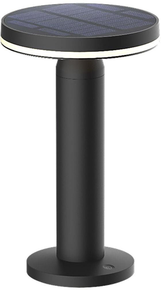 Zuma Line Carli solárna stolová lampa 1x2 W čierna DT33611