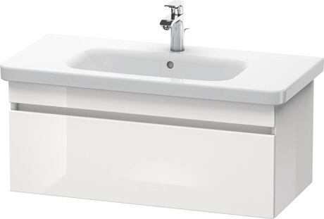 Duravit DuraStyle skrinka 93x44.8x39.8 cm závesná kúpeľňová skrinka pod umývadlo biela DS638202222
