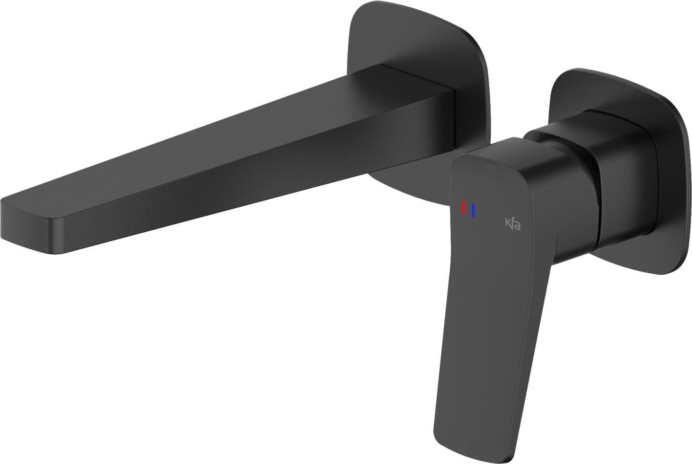 KFA Armatura Malaga umývadlová batéria podomietková čierna 4529-810-81