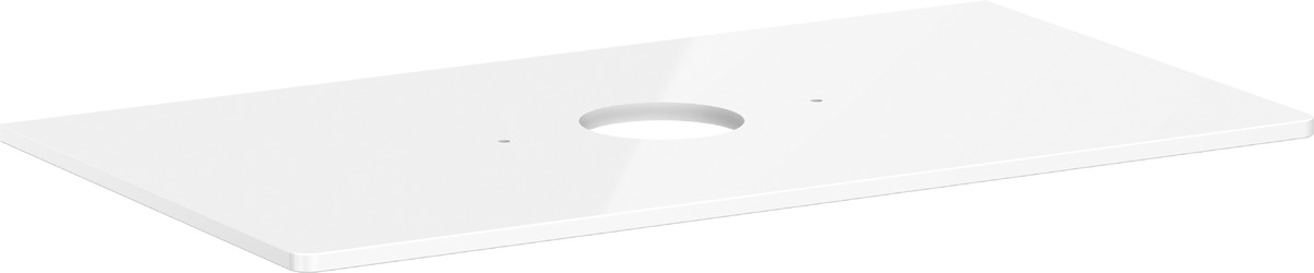 Hansgrohe Xelu Q doska na skrinku 98x55 cm biela 54114050