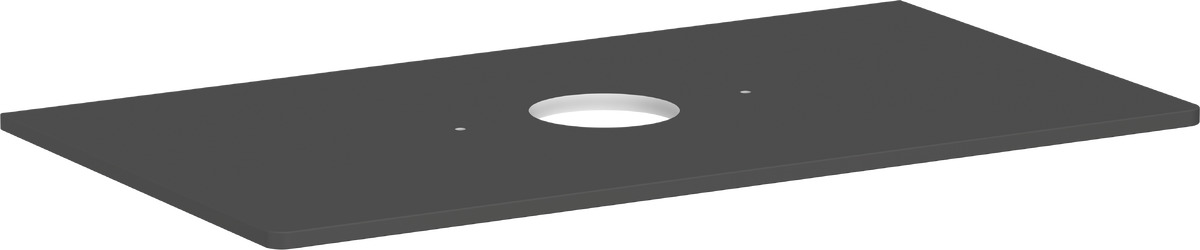 Hansgrohe Xelu Q doska na skrinku 98x55 cm sivá 54114910