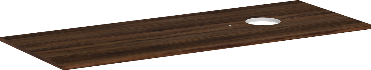 Hansgrohe Xelu Q doska na skrinku 136x55 cm orech 54117630