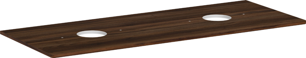Hansgrohe Xelu Q doska na skrinku 136x55 cm orech 54118630