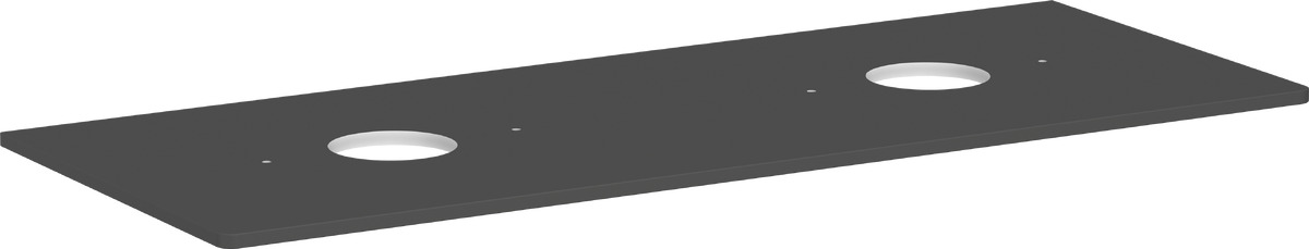 Hansgrohe Xelu Q doska na skrinku 136x55 cm sivá 54118910