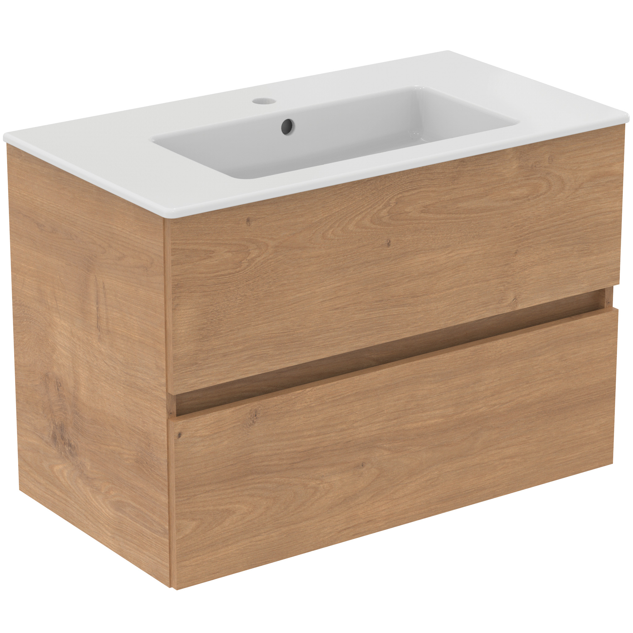 Ideal Standard Eurovit+ umývadlo so skrinkou 81.5 cm dub R0574Y8