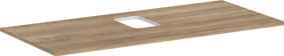 Hansgrohe Xelu Q doska na skrinku 118x55 cm dub 54122230