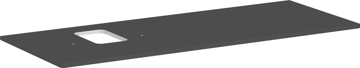 Hansgrohe Xelu Q doska na skrinku 136x55 cm sivá 54123910
