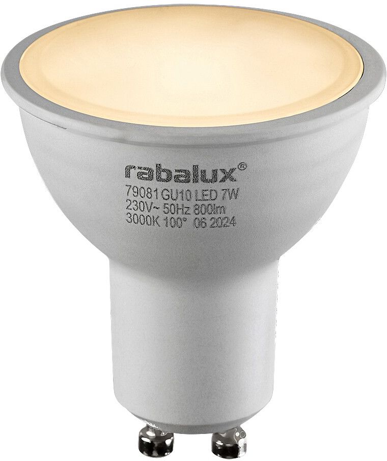 Rabalux Smd-Led led žiarovka 1x7 W 3000 K GU10 79081