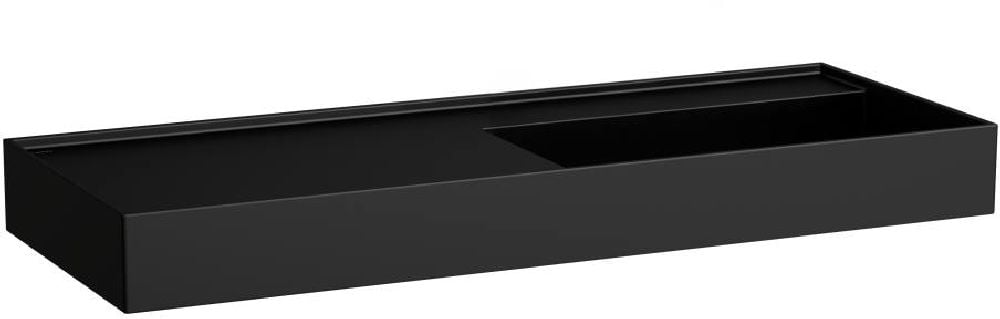 Laufen Kartell umývadlo 120x46 cm obdĺžnik klasické umývadlo čierna H8133337161121