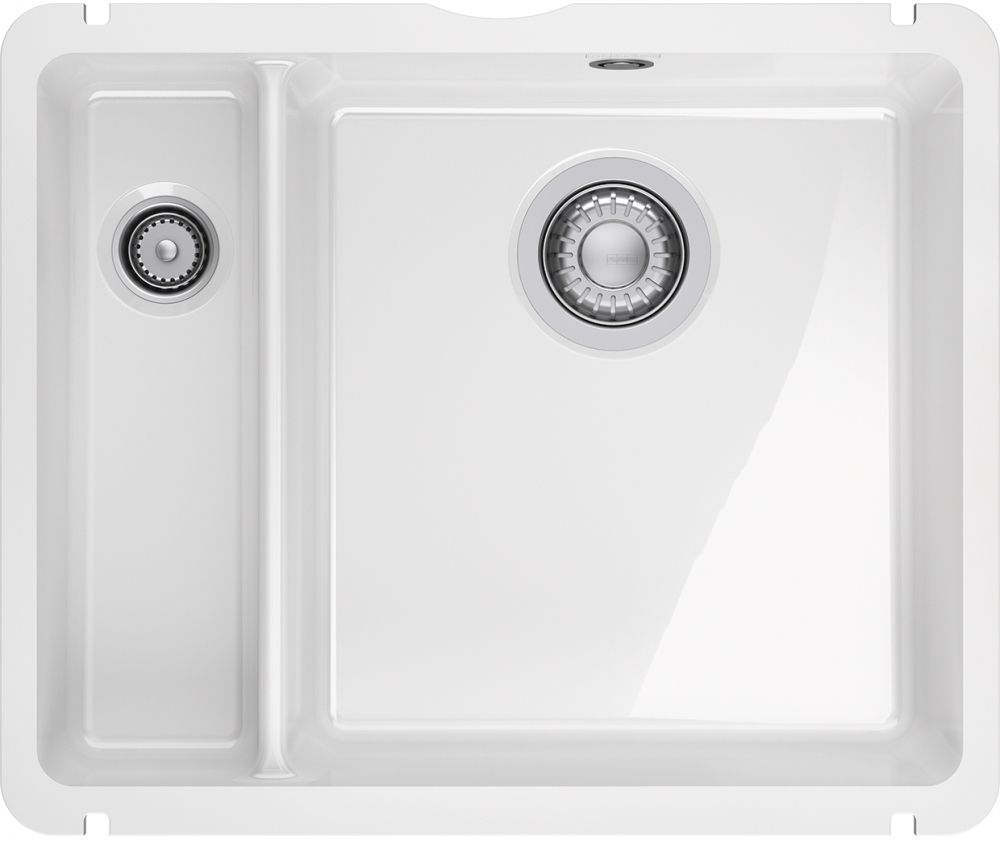 Franke KubusX keramický drez 49x40 cm biela 126.0738.298