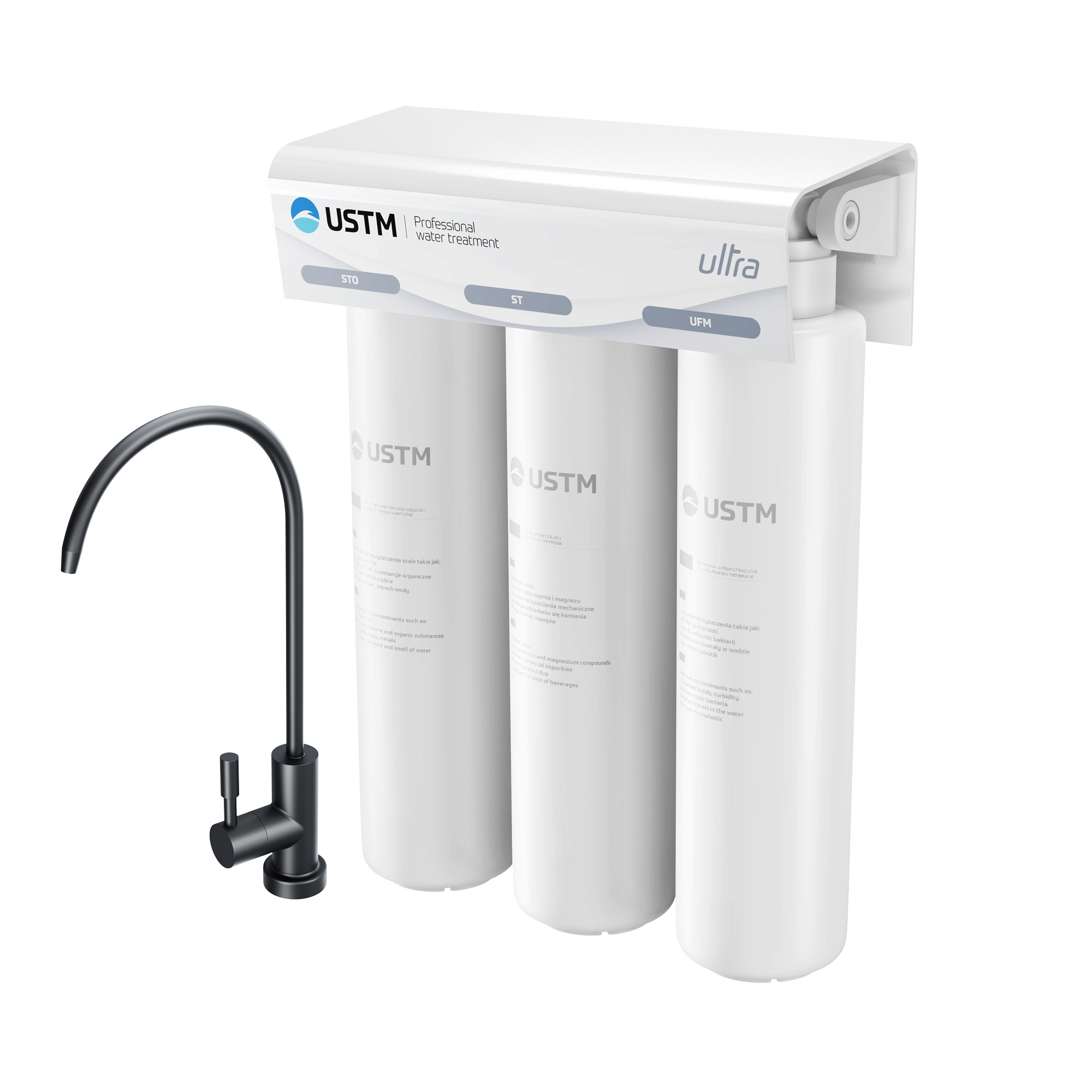USTM Ultra poddrezový filter ULTRABLACKSTYLE