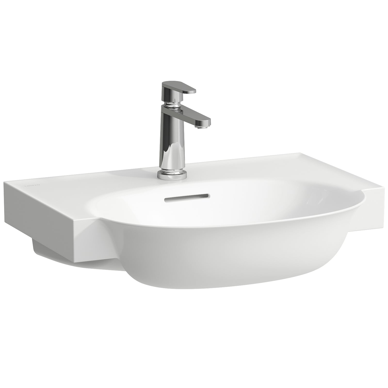 Laufen The New Classic umývadlo 60x48 cm polokrúhly biela lesklá H813853R011081