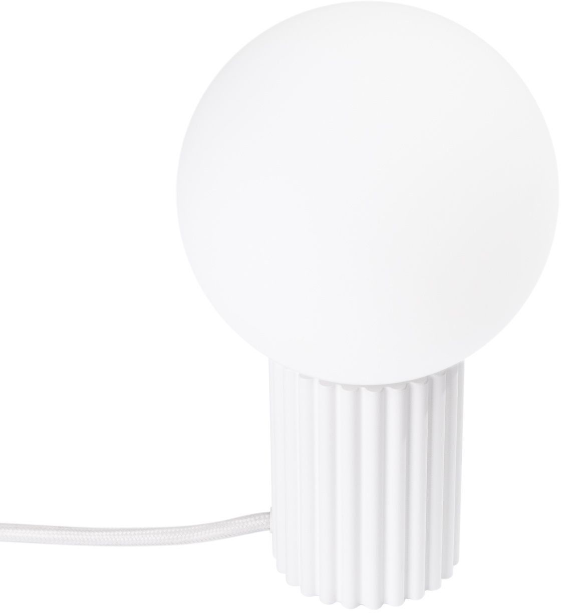 Sollux Lighting Halo stolová lampa 1x8 W biela SL.1711