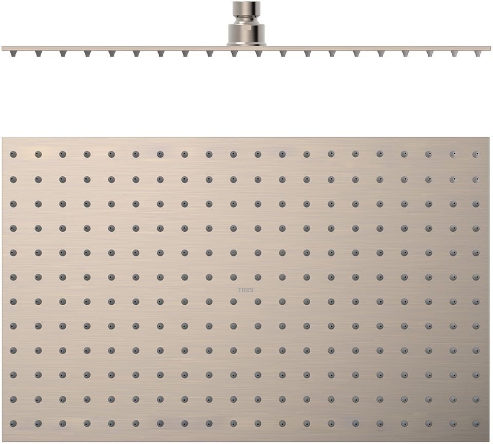 Tres Selection horná/hlavová sprcha 40x25 cm obdĺžnik oceľová 134315008AC