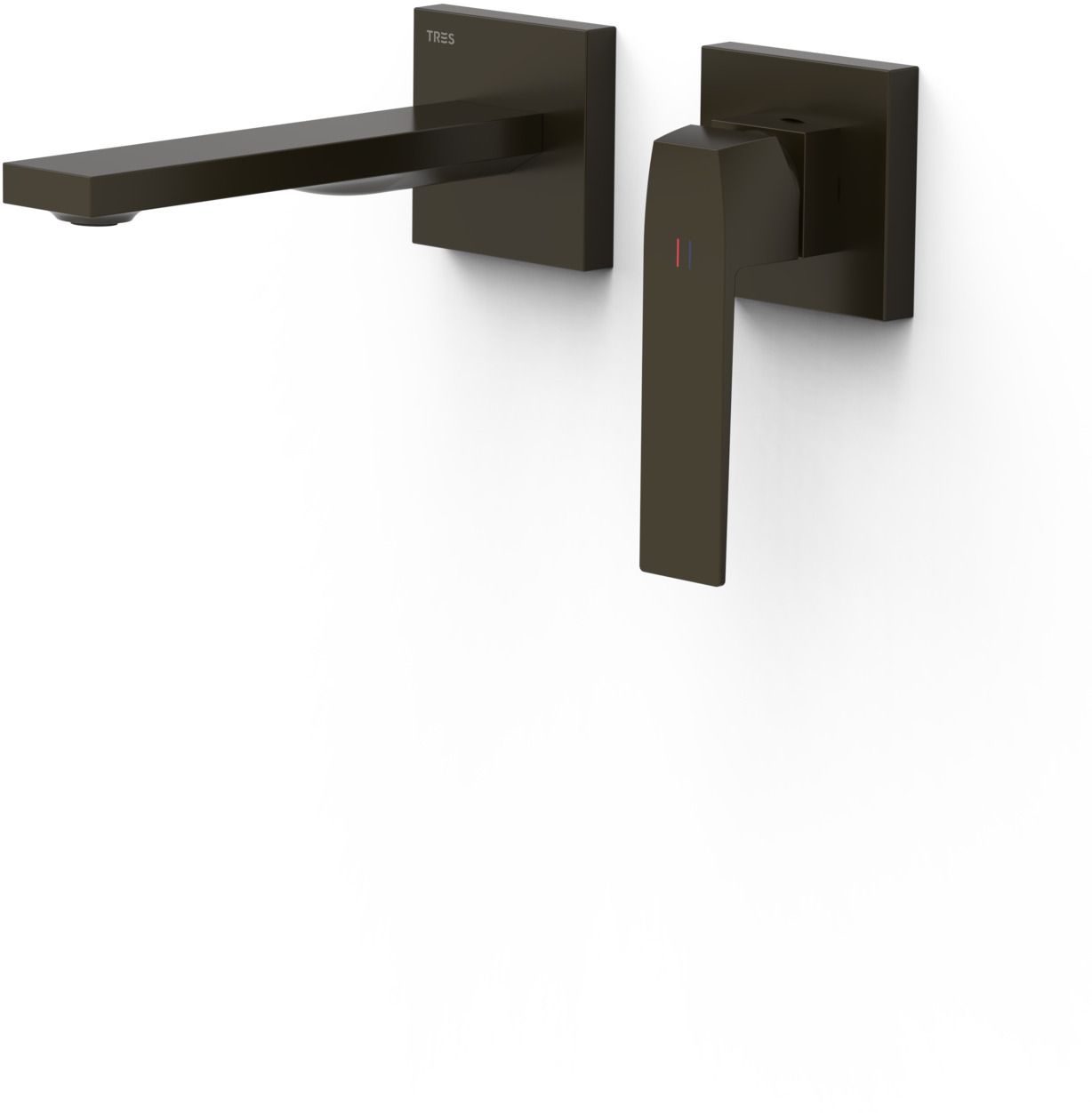Tres Slim Exclusive umývadlová batéria podomietková čierna 20230021KMB