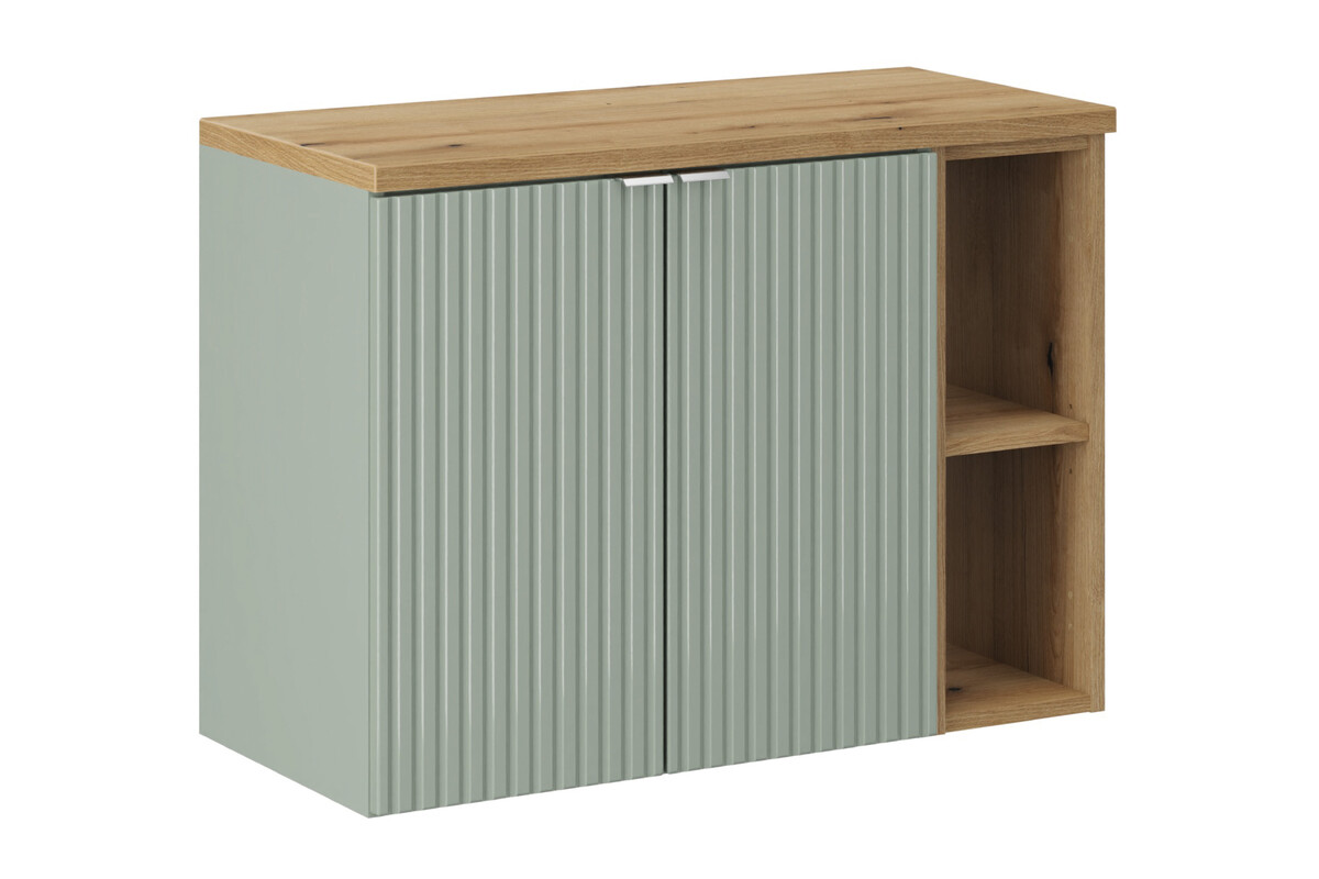 Súprava skrinka Comad Line Reed Green LINE REED GREEN D 82-60-2D, skrinka Comad Nova Oak NOVA OAK 81-20-39, NOVA OAK A 89-80
