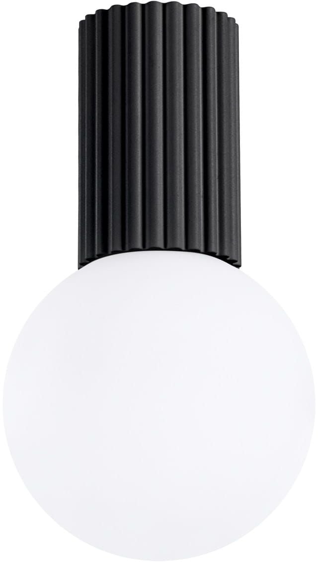 Sollux Lighting Halo stropné svietidlo 1x8 W biela-čierna SL.1713