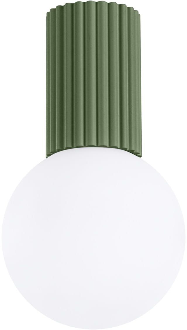 Sollux Lighting Halo stropné svietidlo 1x8 W biela-zelená SL.1723