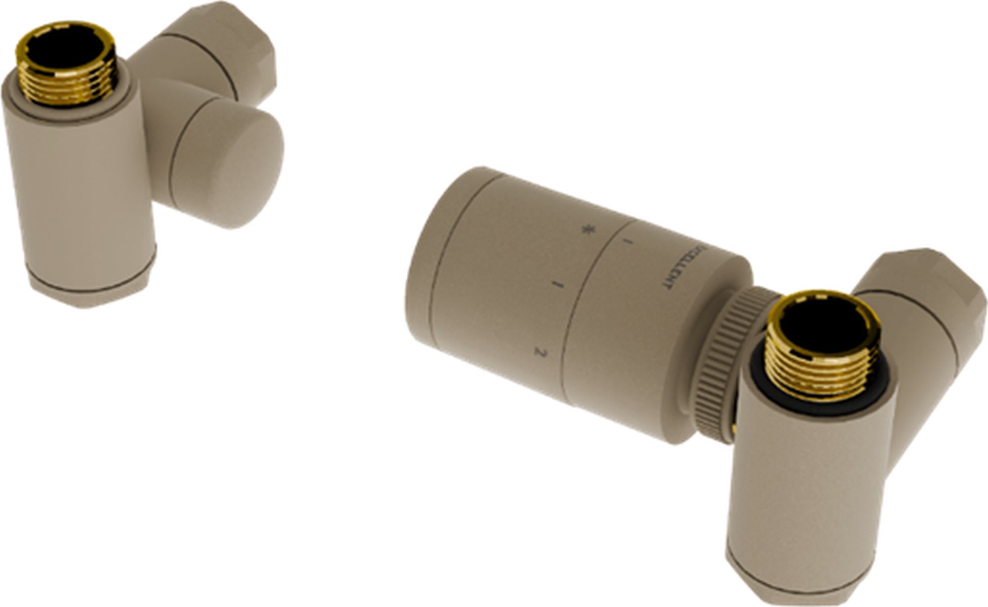 Excellent Caldo trojitý termostatický ventil GREX.CA10.P.TTG.CA