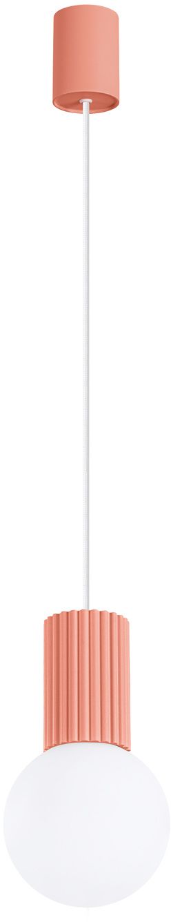 Sollux Lighting Halo závesné svietidlo 1x8 W biela SL.1754
