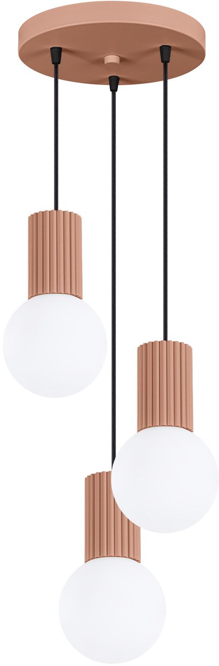 Sollux Lighting Halo závesné svietidlo 3x8 W biela SL.1735