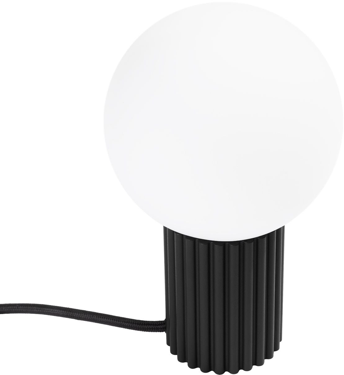 Sollux Lighting Halo stolová lampa 1x8 W biela-čierna SL.1716
