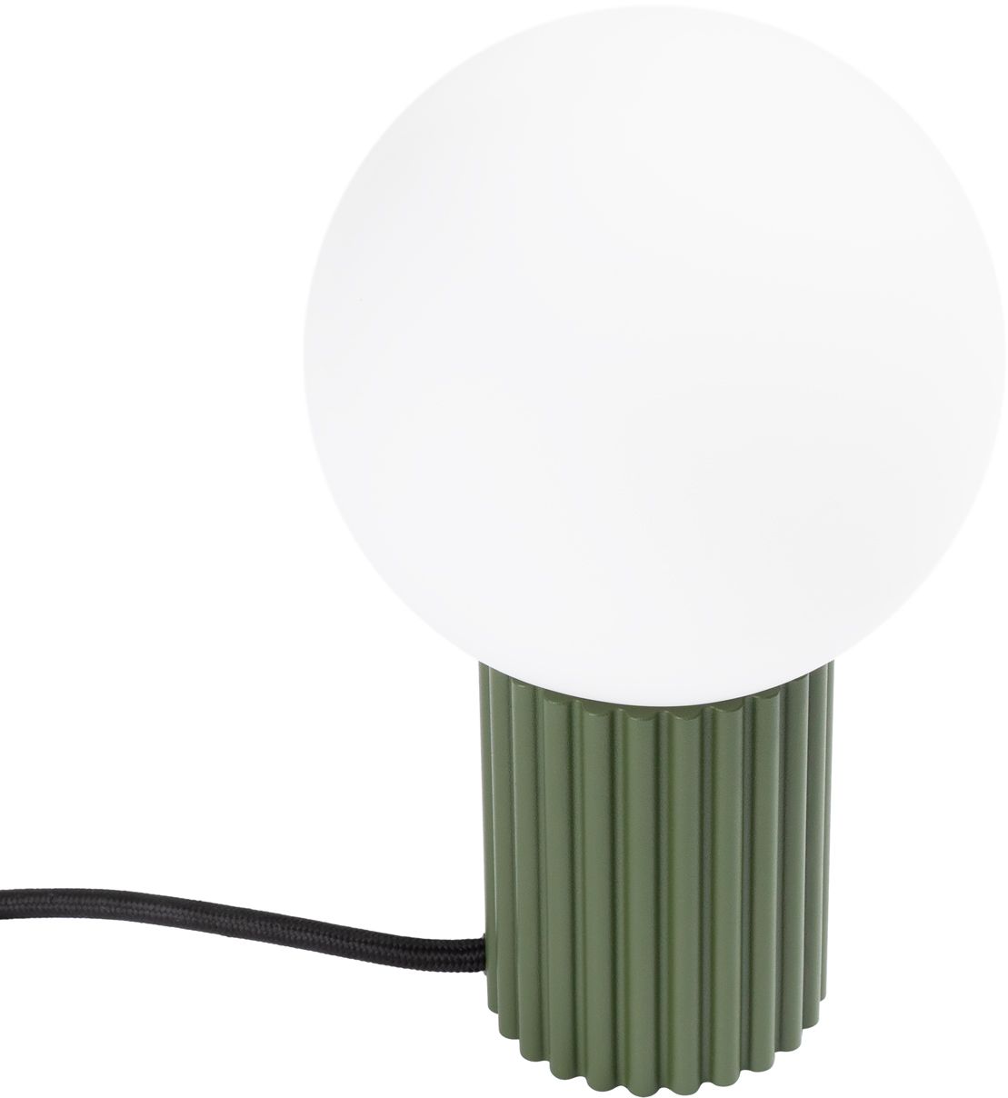 Sollux Lighting Halo stolová lampa 1x8 W biela-zelená SL.1726