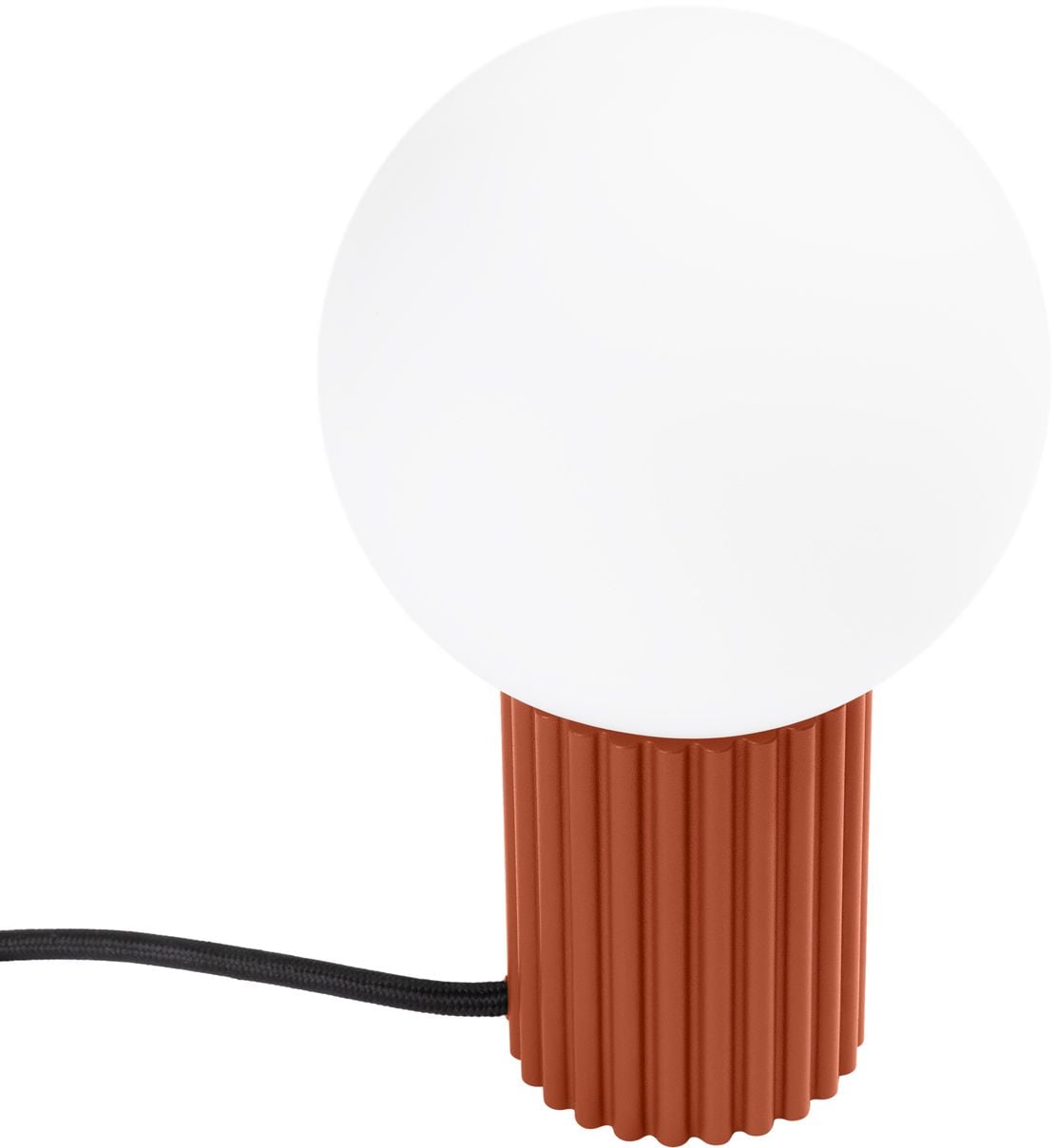 Sollux Lighting Halo stolová lampa 1x8 W biela-červená SL.1731