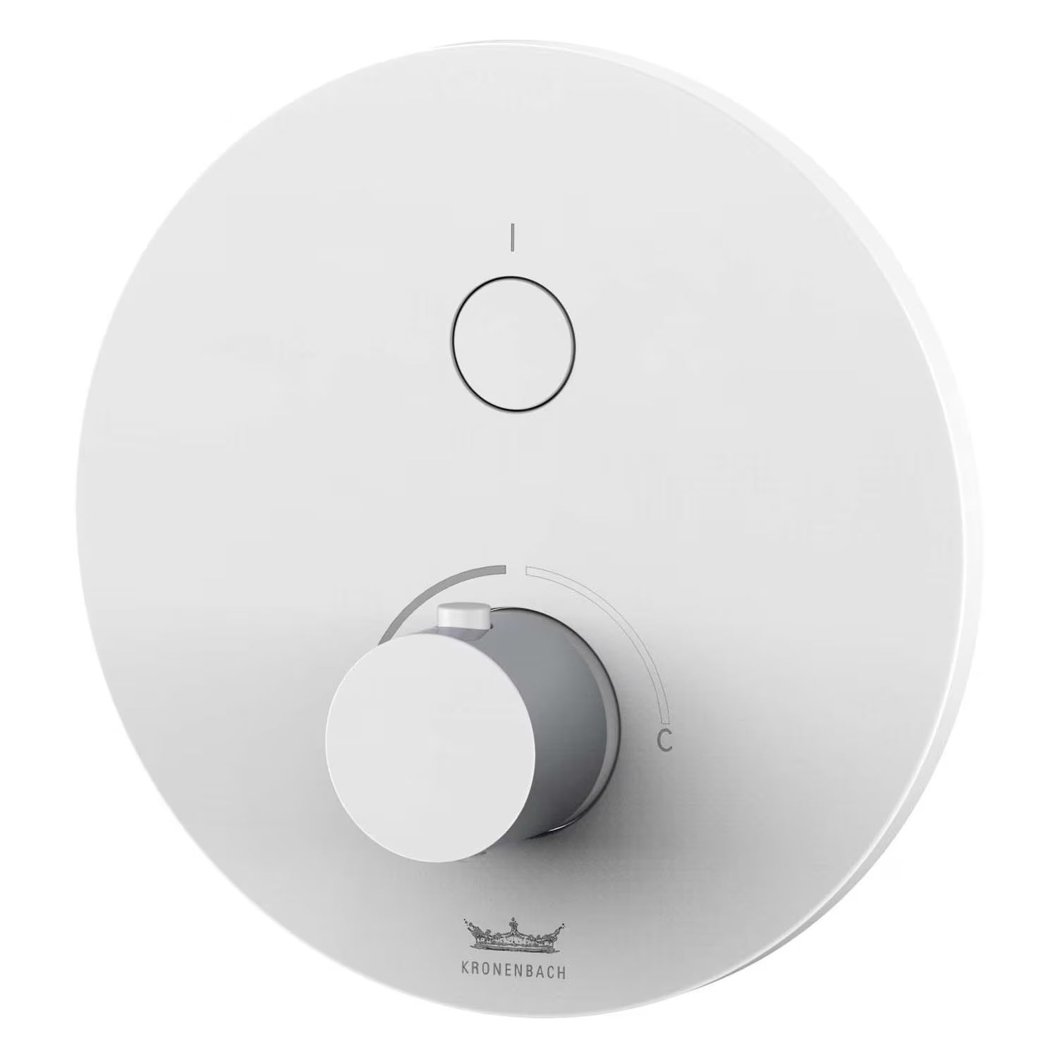 Kronenbach Smart Push sprchová batéria podomietková biela 19043001WM