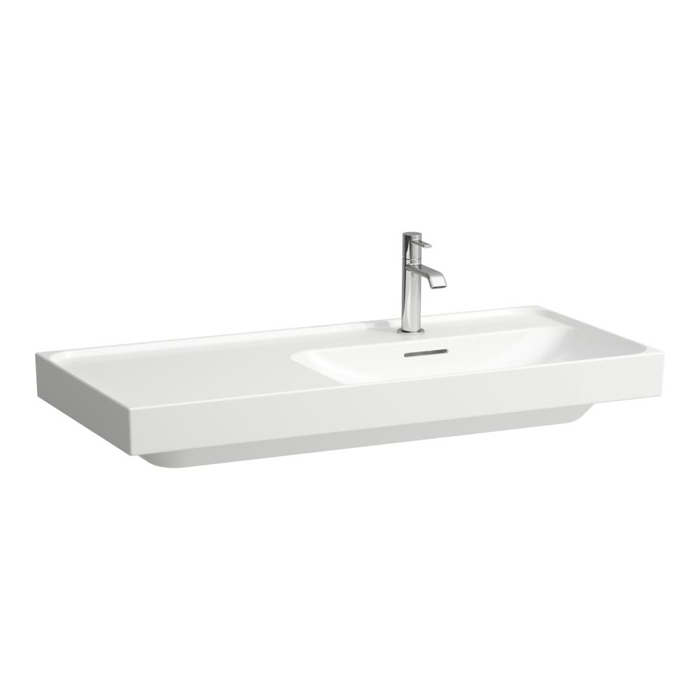 Laufen Meda umývadlo 100x46 cm obdĺžnik umývadlo na nábytok biela lesklá H8171174001091