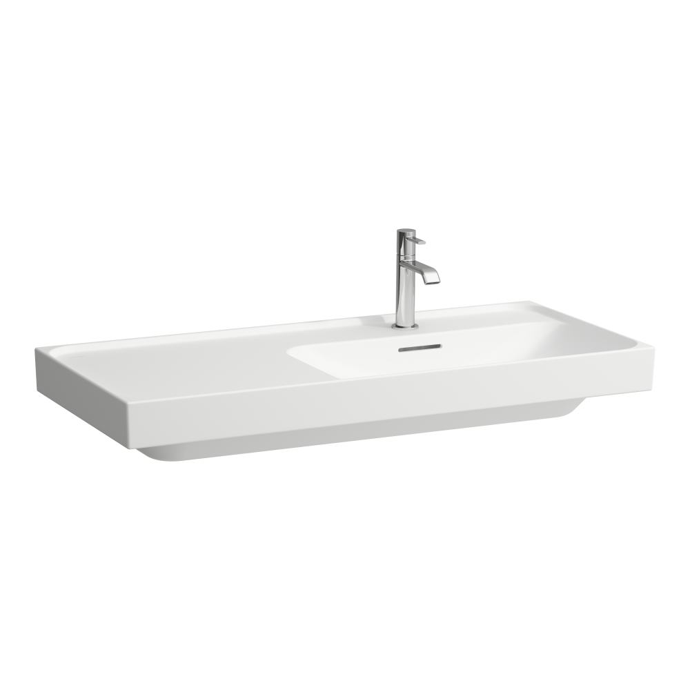 Laufen Meda umývadlo 100x46 cm obdĺžnik umývadlo na nábytok biela matná H8171177571091