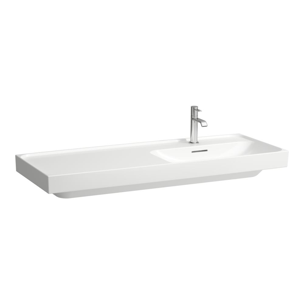Laufen Meda umývadlo 120x46 cm obdĺžnik umývadlo na nábytok biela lesklá H8171190001041