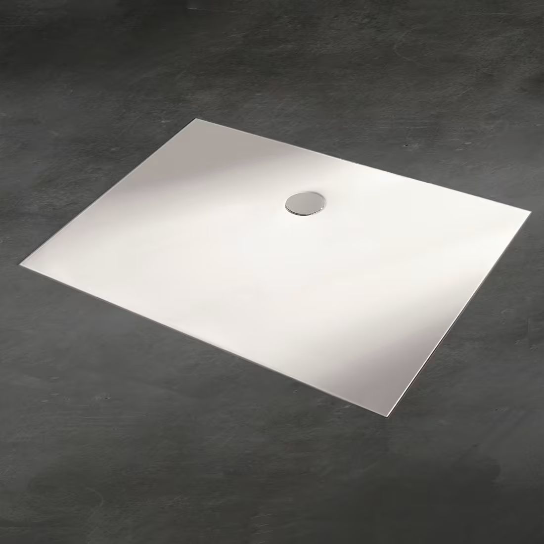Kronenbach Cube obdĺžniková sprchová vanička 140x80 cm biela KBMD1480