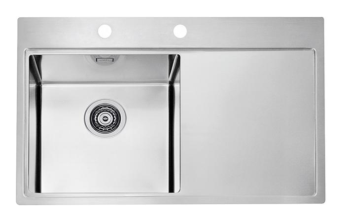 Alveus Pure nerezový drez 79x52.5 cm oceľová 1149514