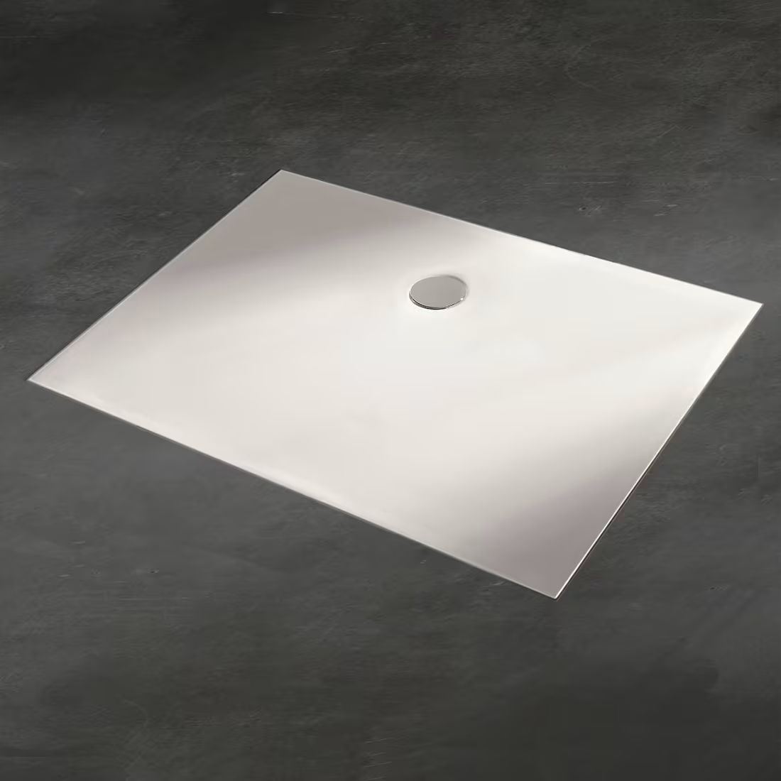 Kronenbach Cube obdĺžniková sprchová vanička 120x80 cm biela KBMD1280AS