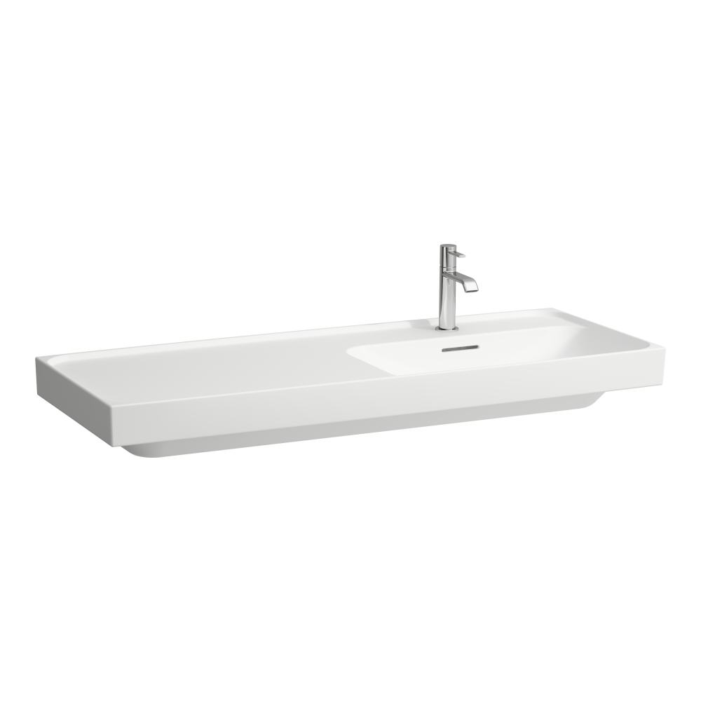 Laufen Meda umývadlo 120x46 cm obdĺžnik umývadlo na nábytok biela matná H8171197571091