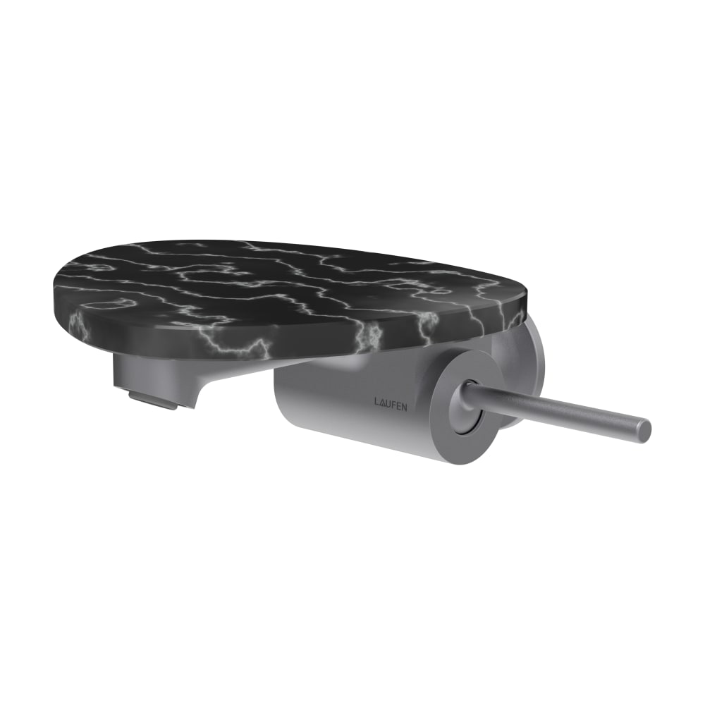 Laufen Ada umývadlová batéria podomietková čierna-oceľová HF506726506060