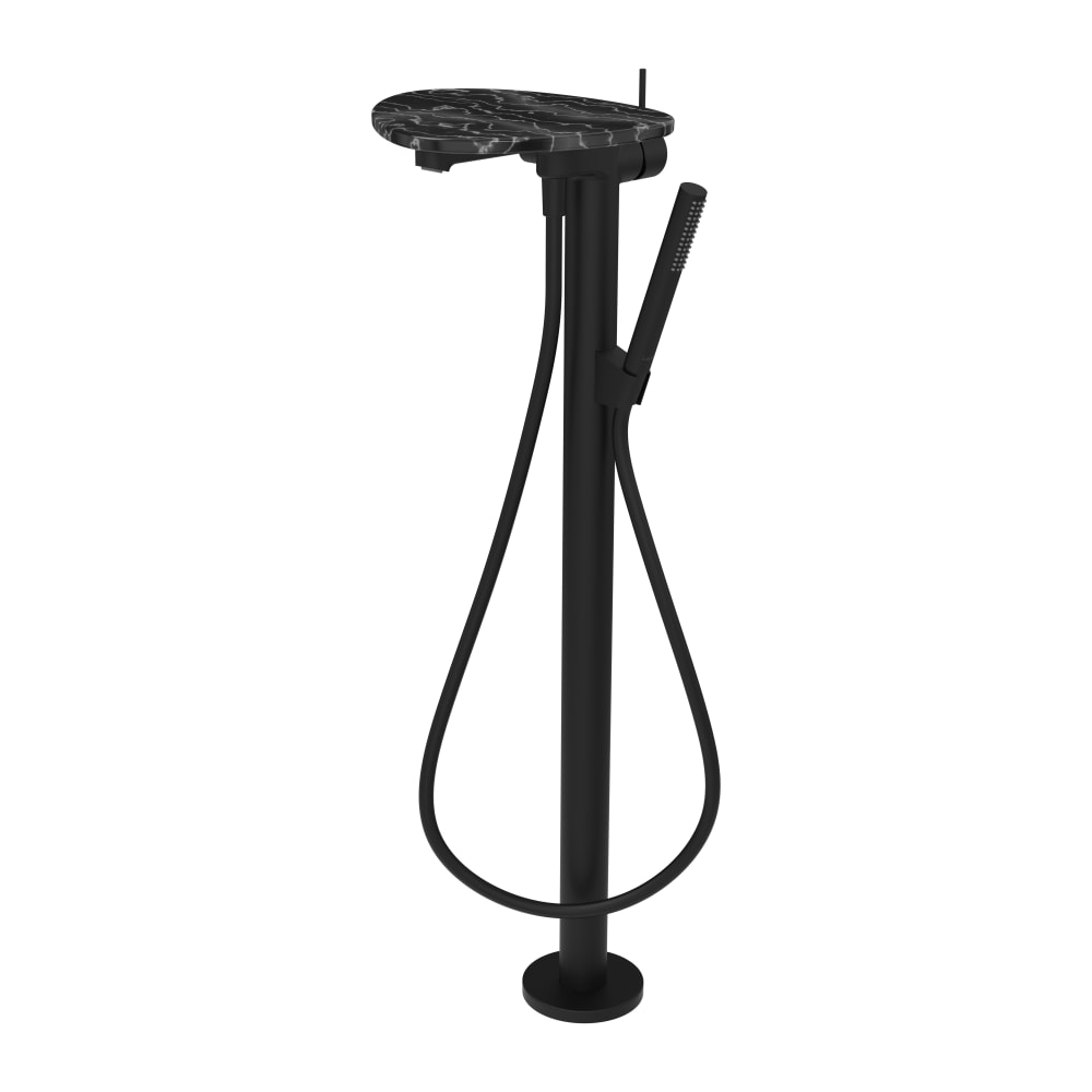 Laufen Ada vaňová/sprchová batéria voľne stojaca čierna HF506781516060